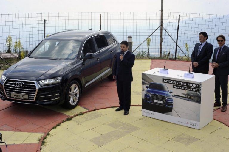 Новиот Audi Q7 претставен на врвот на Водно