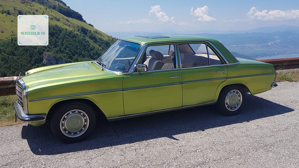 Mercedes W115 Dragan Trajkovski Mercedes W115 Dragan Trajkovski