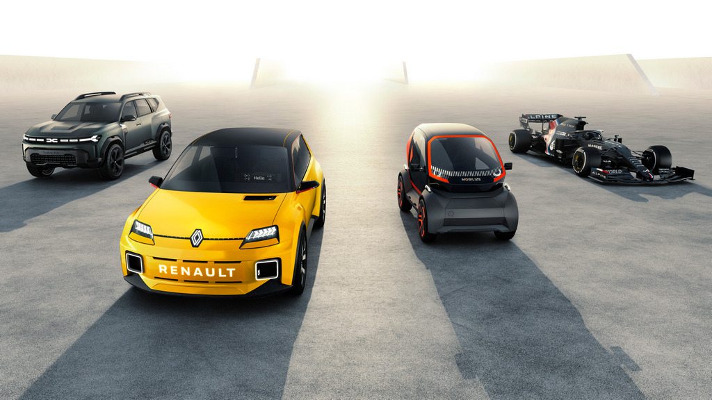 2021 - Dacia Bigster Concept - Renault 5 Prototype - Mobilize EZ-1 Prototype - A521 - „Ренолуцијата“ става нагласок на електричен погон и на Megane