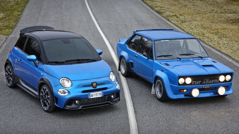 Abarth 695 Tributo по 40 години од последната трка на Abarth 131 Rally