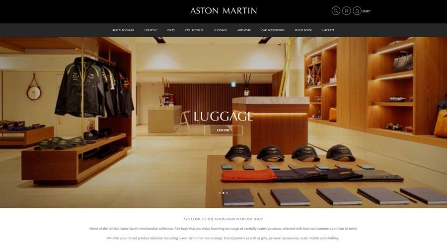 Aston Martin производи за фанови Aston Martin производи за фанови