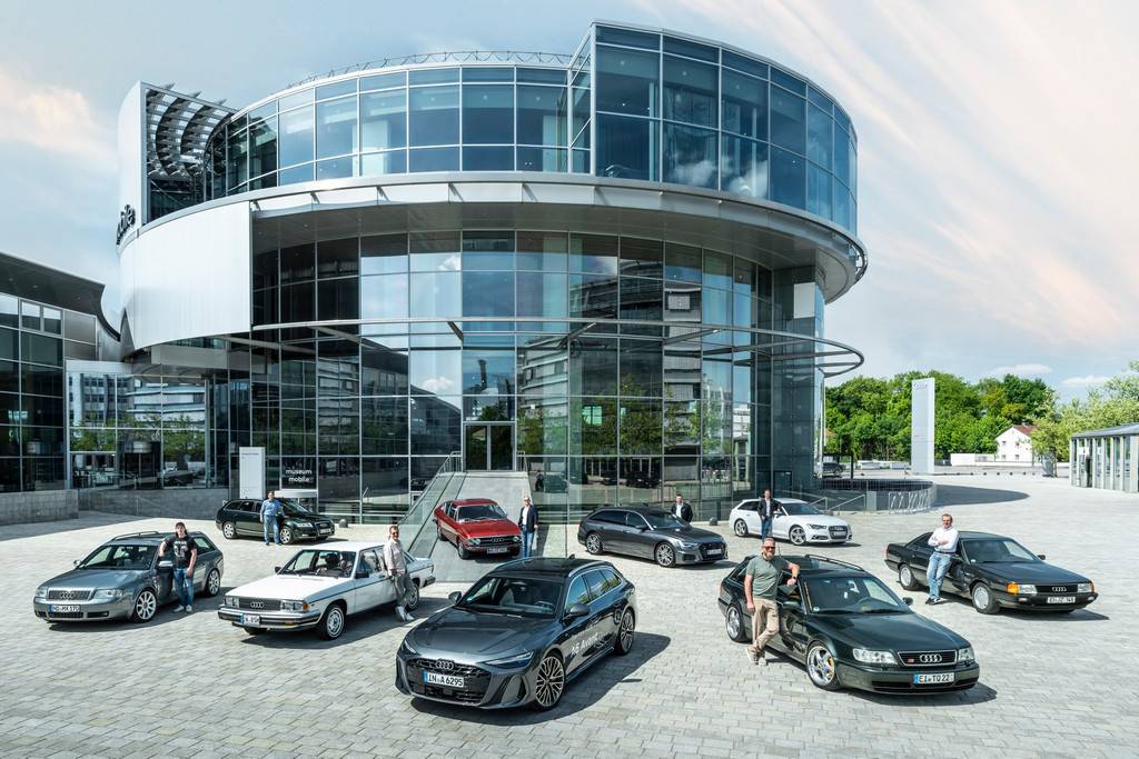 Audi C1-C9 sobir na devet generacii