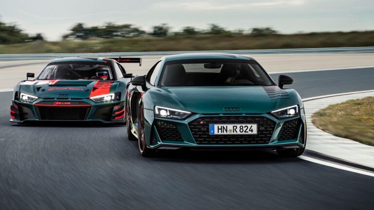 Audi R8 green hell