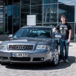 Ауди С6 Авант (Ц5), 140.000 километри, запленето возило користено при грабеж на банка во Белгија
