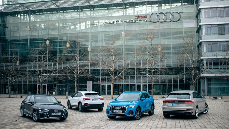 Audi постоечки модели гама