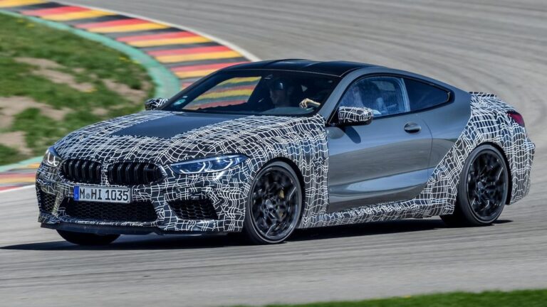 BMW M8 konfiguracii novi