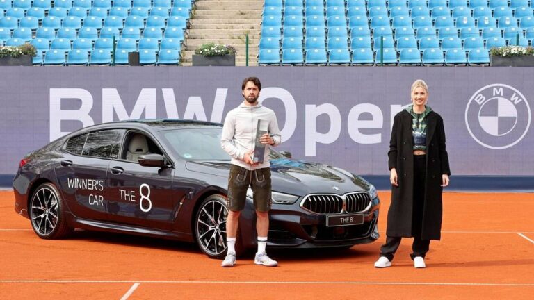 Победникот на тенискиот турнир во Минхен доби BMW M850i