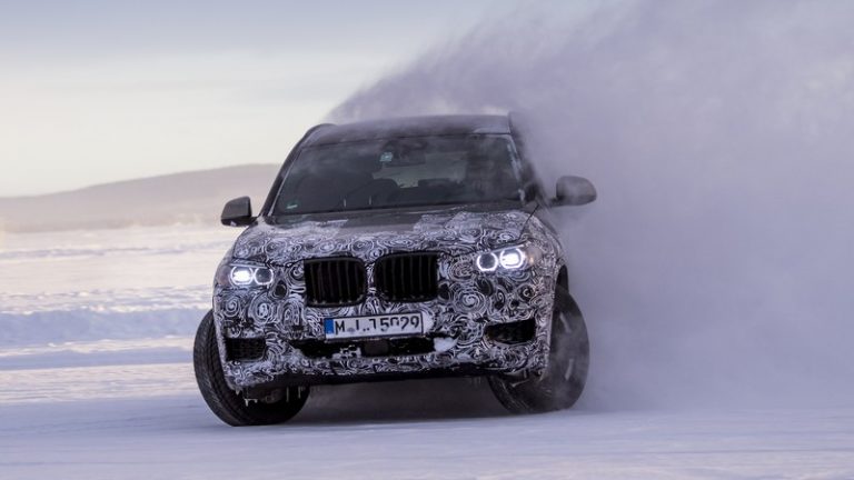 Новиот BMW X3 на завршно тестирање во Поларниот Круг