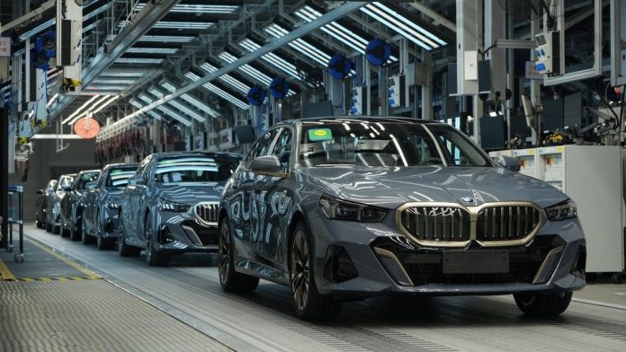 BMW i5 proizvodsrvo vo Kina Dadong