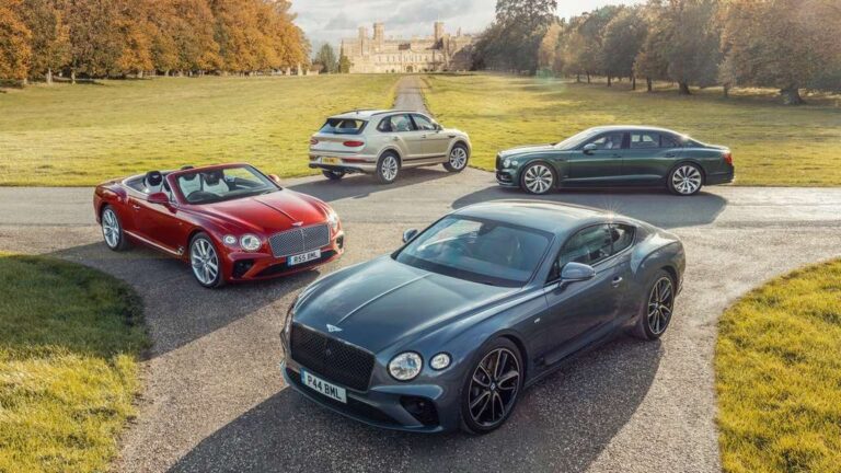 Bentley постигнал историски рекордна продажба лани