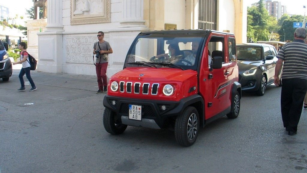 E-Konvoj br1 040 електричните возила во е-конвој, скопје