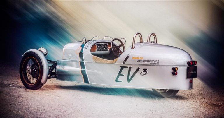 Легендарниот Morgan 3 Wheeler во изведба со погон на струја