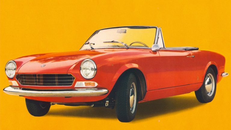 Fiat, лето, кабриолет, тоа е природно тројство