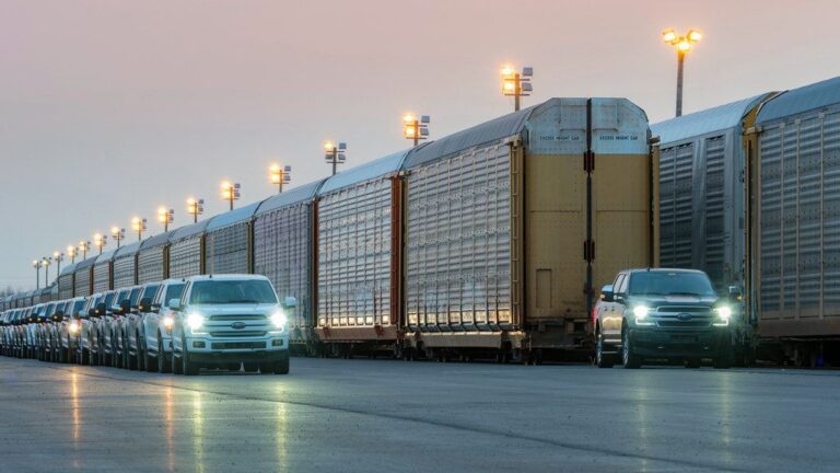 Foprd Electric F-150 vlecenje vagoni
