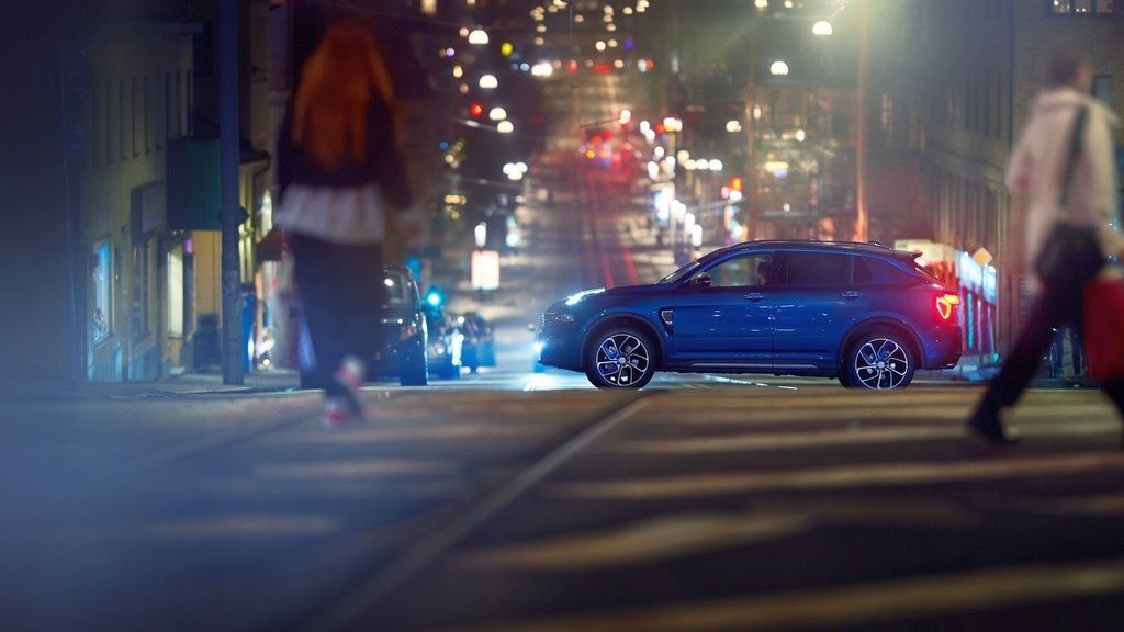 Geely Lynk ulica vozenje