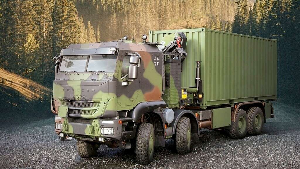 Iveco до 2028 година ќе ѝ испорача над 1.000 камиони на германската војска Iveco до 2028 година ќе ѝ испорача над 1.000 камиони на германската војска