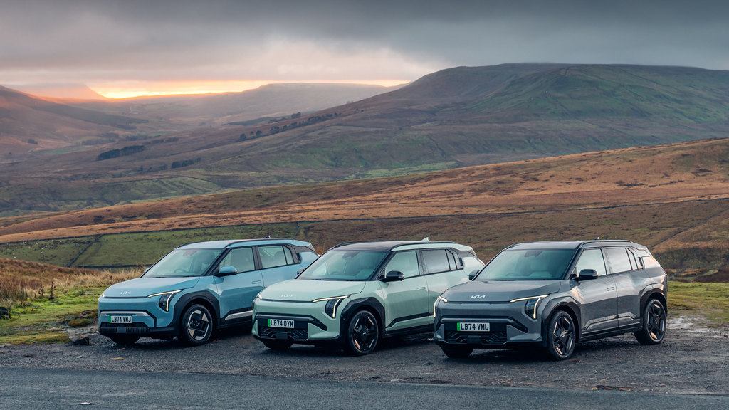 Kia EV3 trio WCOTY finale 2025