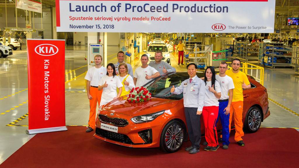 Kia Pro Ceed pocetok proizvodstvo