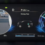 Kia Sorento има ретровизори“ во таблата со инструменти Kia Blind Spot View Monitor