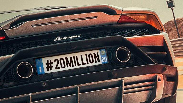 Lamborghini 20 milioni insta
