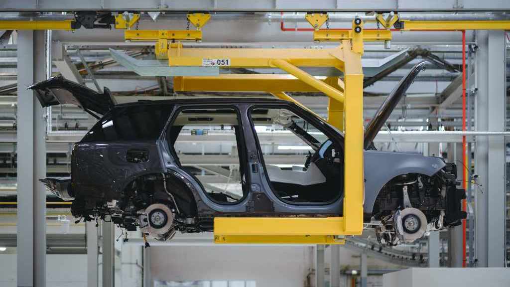 Land Rover Solihulll fabrika