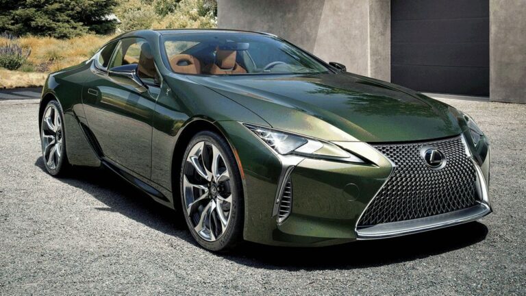 Lexus LC noris-zelena 2020