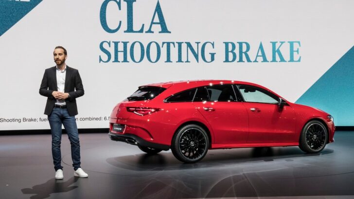 Mercedes CLA Shooting Brake Slavce Tanevski designer Zeneva