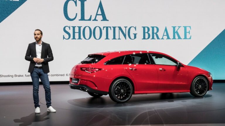 Mercedes CLA Shooting Brake Slavce Tanevski designer Zeneva