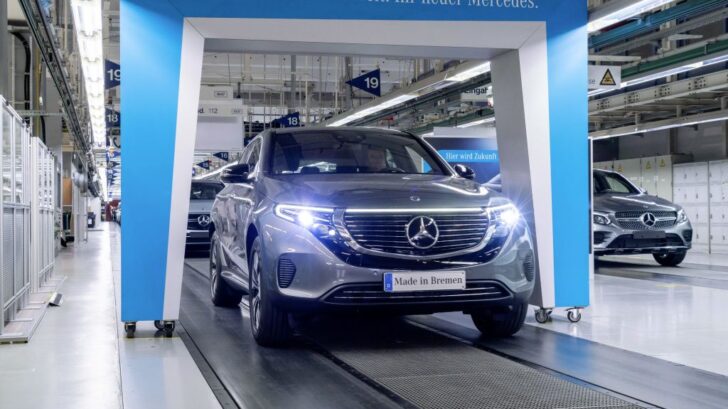 Mercedes EQC 400 4matic старт производство