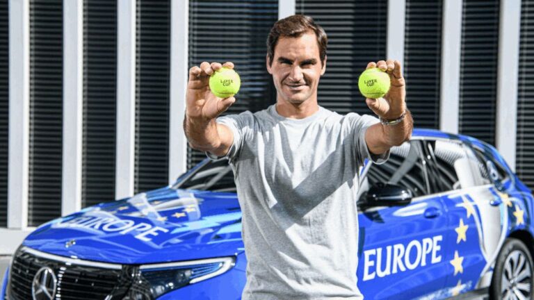 Mercedes EQC Laver Cup