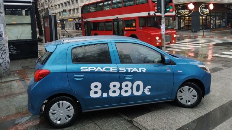 Mitsubishi Space Star тест