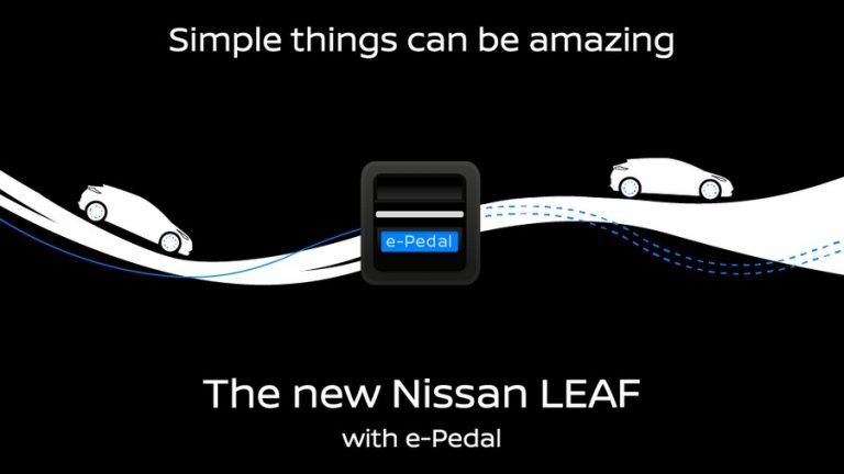 Nissan Leaf e-pedal