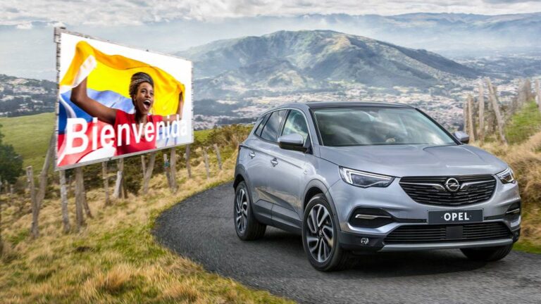 Opel Kolumbija Ekvador