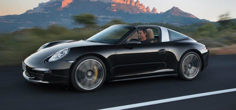 Porsche 911 Targa: Половина купе – половина кабриолет