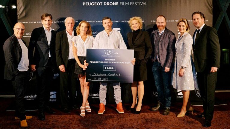 Peugeot комплетно го снабди победникот на дрон-фестивалот во Франкфурт