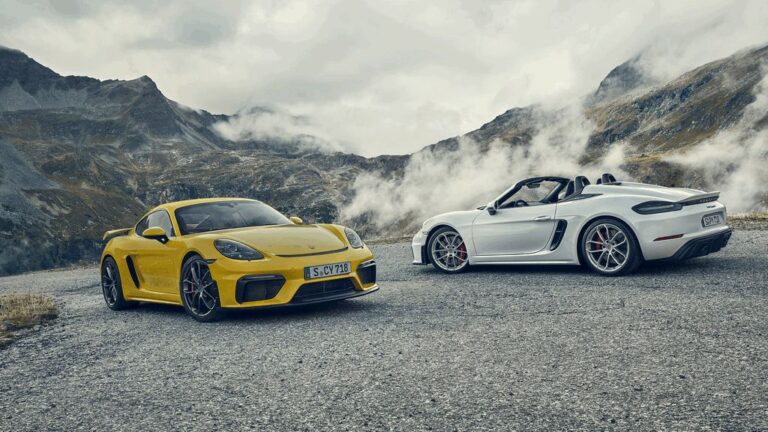 Porsche 718 Cayman GT4 i Spyder