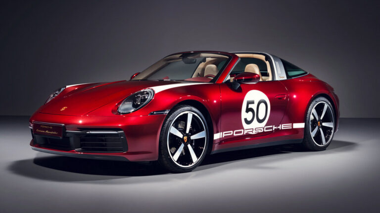 Porsche 911 Targa Heritage Design Edition