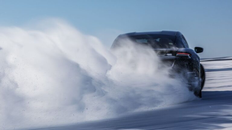 Porsche Taycan test zavrsni