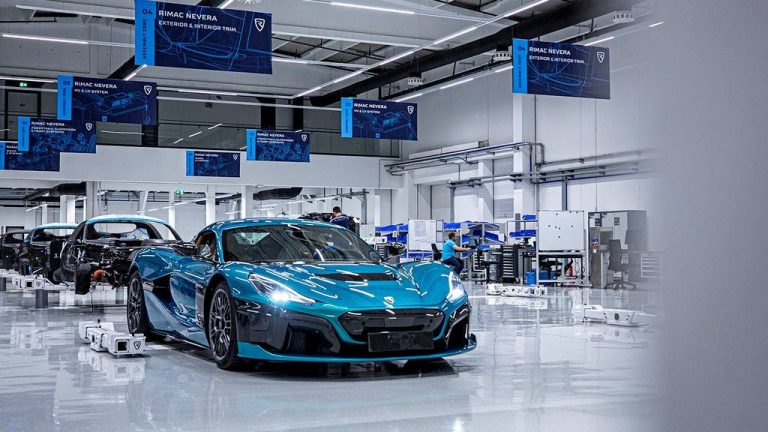 Rimac Nevera влегува во серија, по 50 парчиња годишно