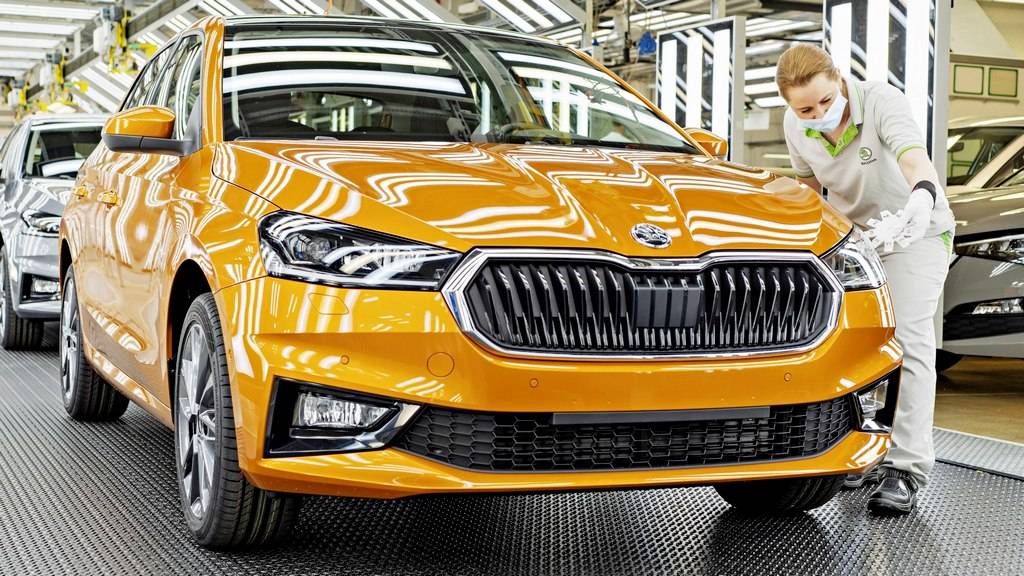 Škoda Fabia iv почеток производство