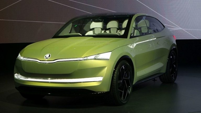 Skoda со купе-теренец со погон на струја во Кина