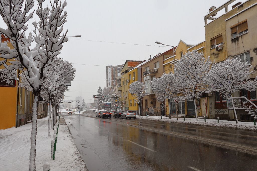 Skopje sneg januari soobrakaj 1