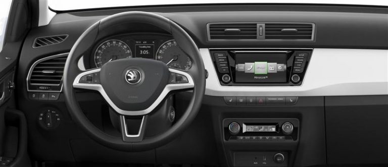 Вака изгледа внатрешноста на новата Skoda Fabia