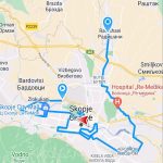 Toyota bZ4X · Градска тура · Мапа 1 дел
