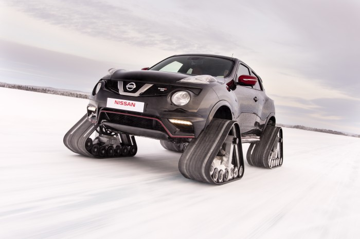 Nissan Juke Nismo RSnow: Снегот не може да го изненади