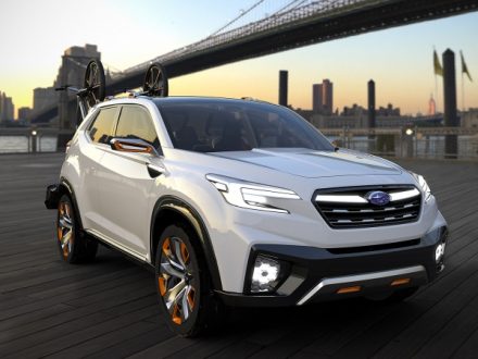 Концептниот автомобил Viziv го прикажува изгледот на идната генерација на Forester и истражува на полето на автономното возење