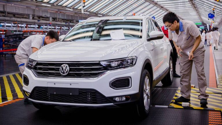 Volkswagen продажба февруари