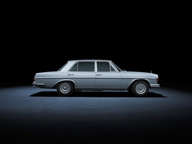 Историјата на Mercedes на штанд од половина хектар