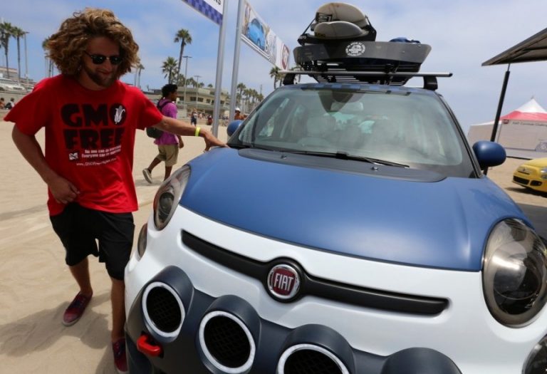 Fiat за калифорниските сурфери