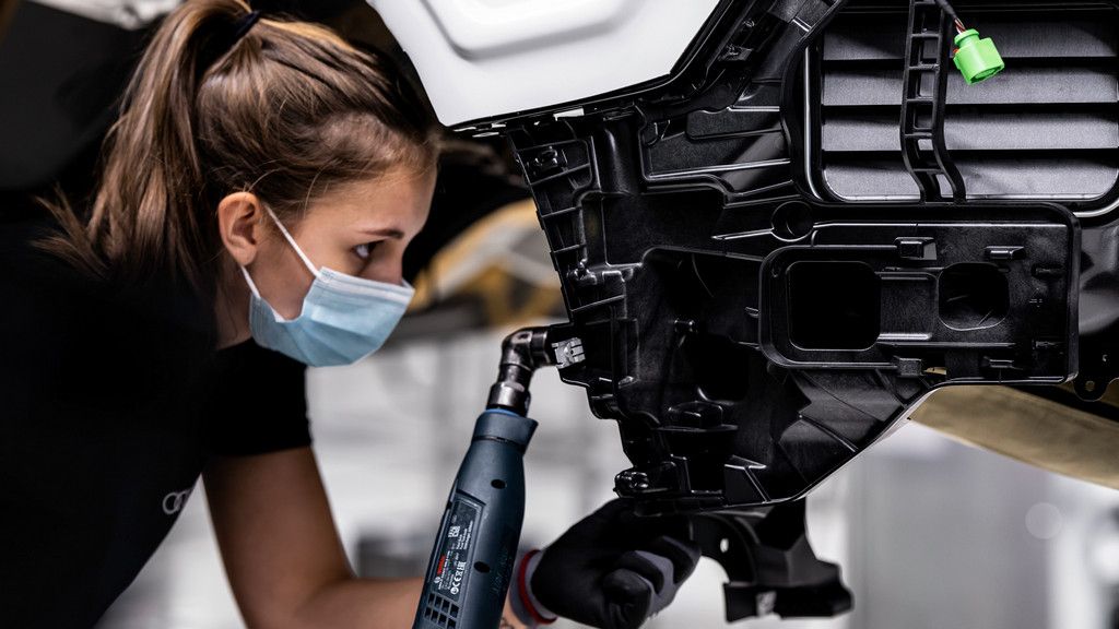 audi e-tron gt производство audi e-tron gt производство